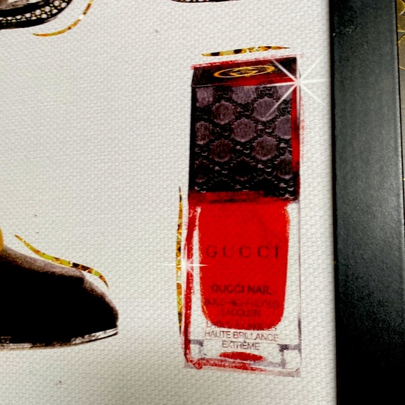 🥳❤️HOST PICK❤️🥳 Oliver Gal Fashion Wall Art, Gucci 16”x20” - Picture 4 of 5